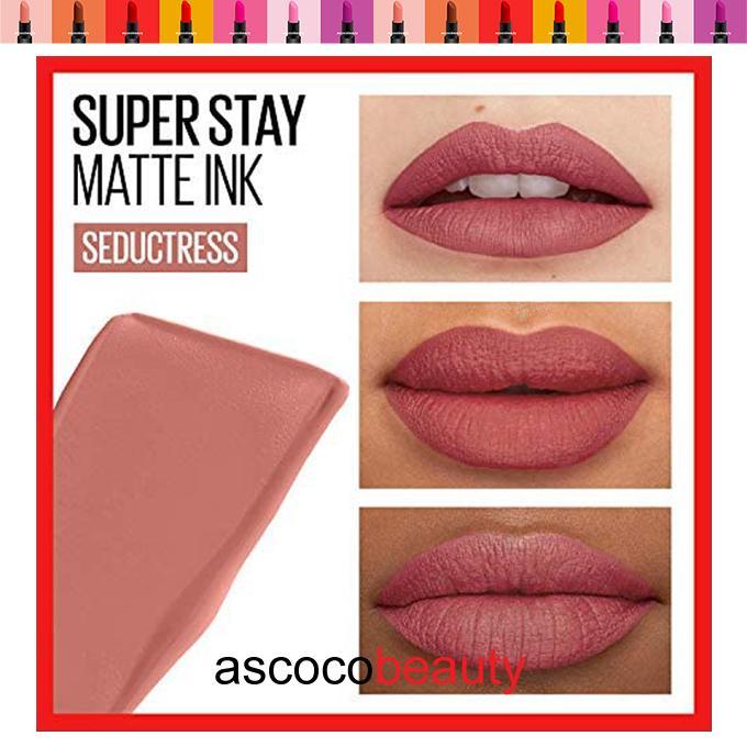 Maybelline Superstay Matte Ink [ ED 2025 - 2026 ] Lip Cream Transferproof. | Spiced 65 Red 285 220 B