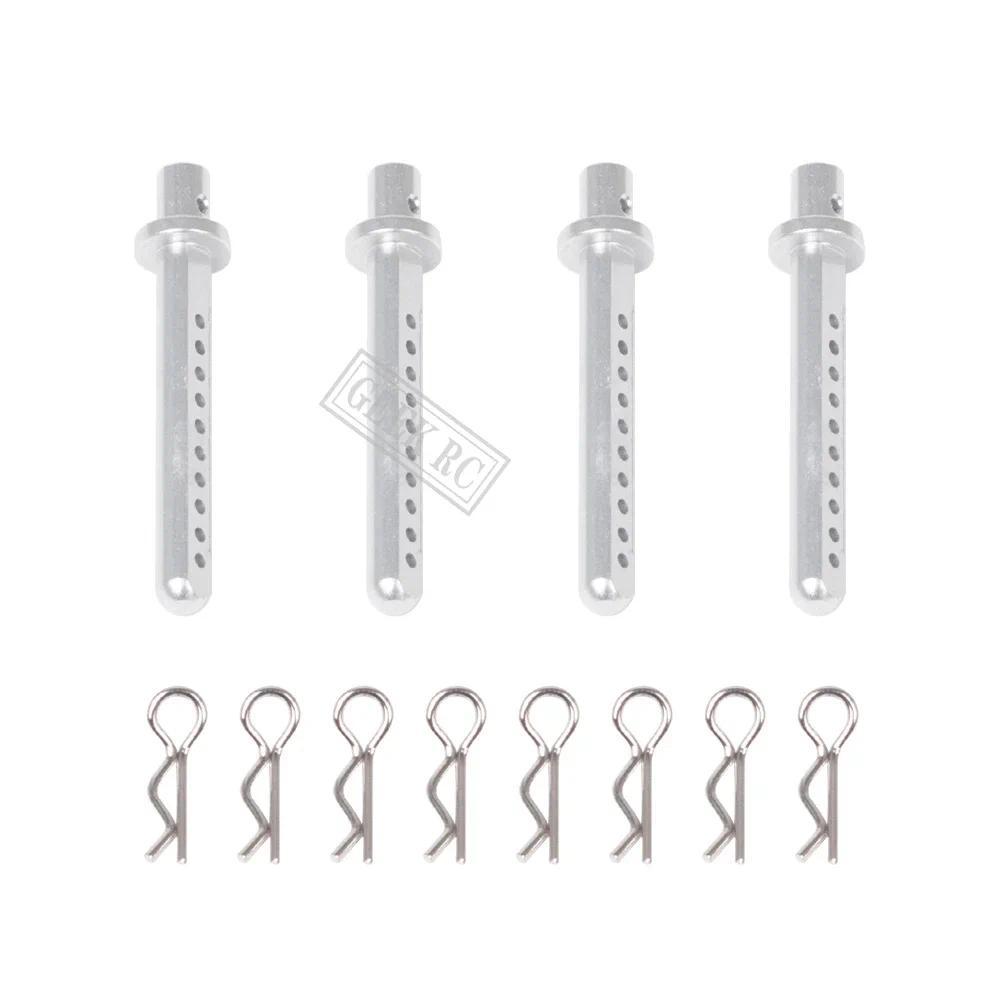 4PCS RC Car Body Posts Strong Magnet Mount with Clip for 1/10 RC Crawler Axial SCX10  TRX4 HSP HPI T