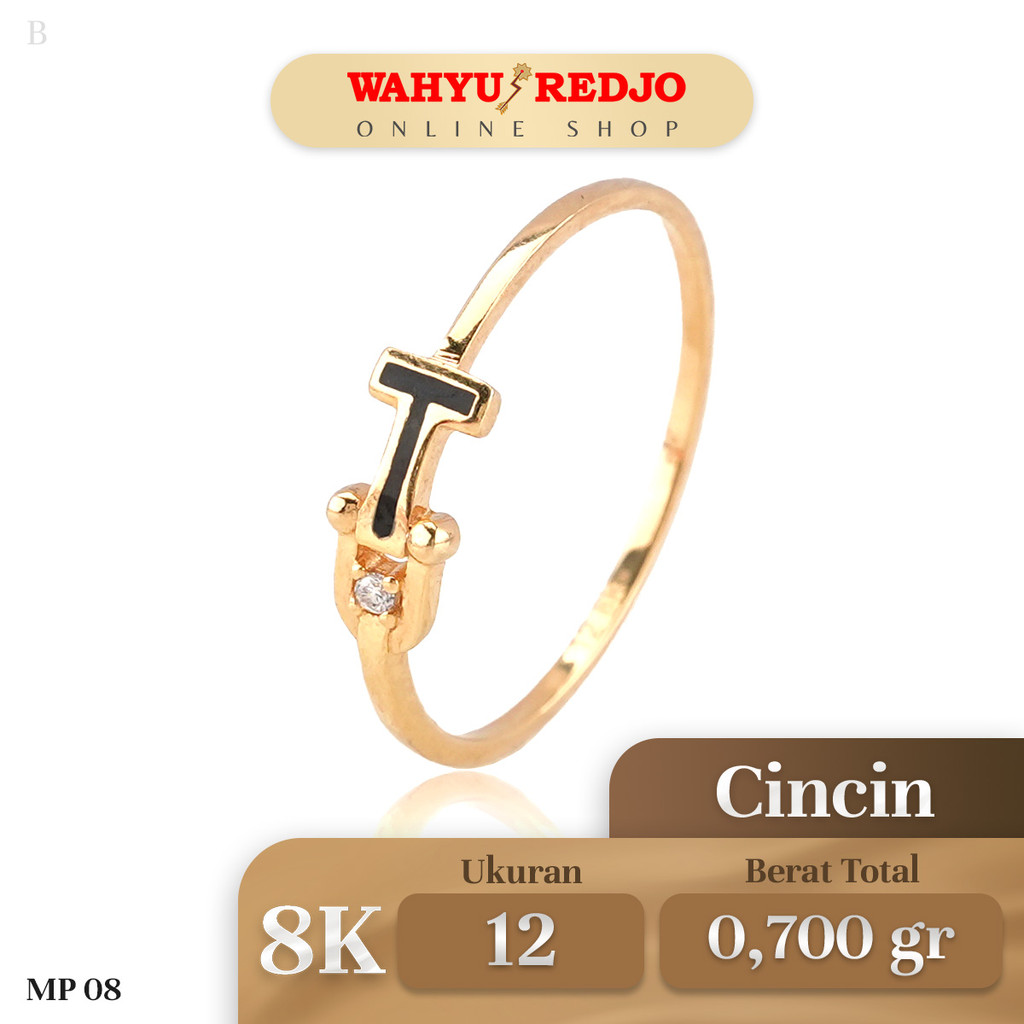 Cincin Emas Kadar 8K Wahyu Redjo CC-8K 30437121