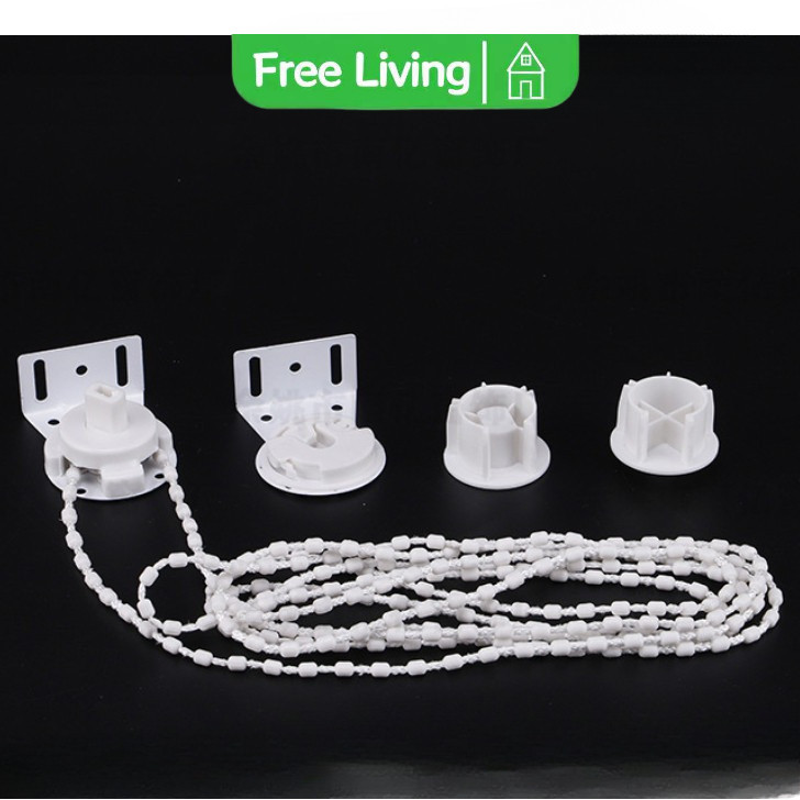 Rroller Blind Head Blind Roller Jendela Bead Chain +Bracket Roller Blind Roller Blind Chain Untuk Ti