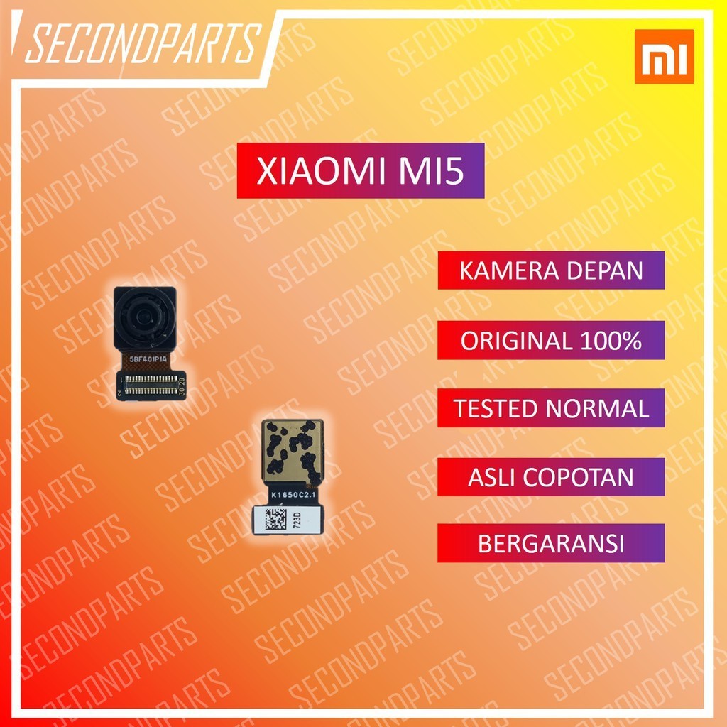 KAMERA DEPAN FRONT CAMERA XIAOMI MI5 / MI 5 PRIME ORIGINAL COPOTAN