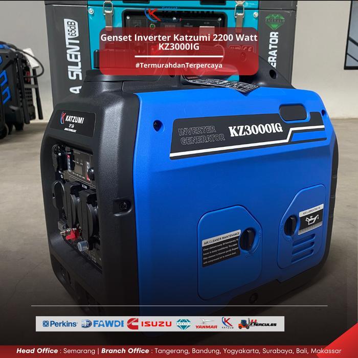 GENSET 2200 WATT KATZUMI KZ3000IG SILENT
