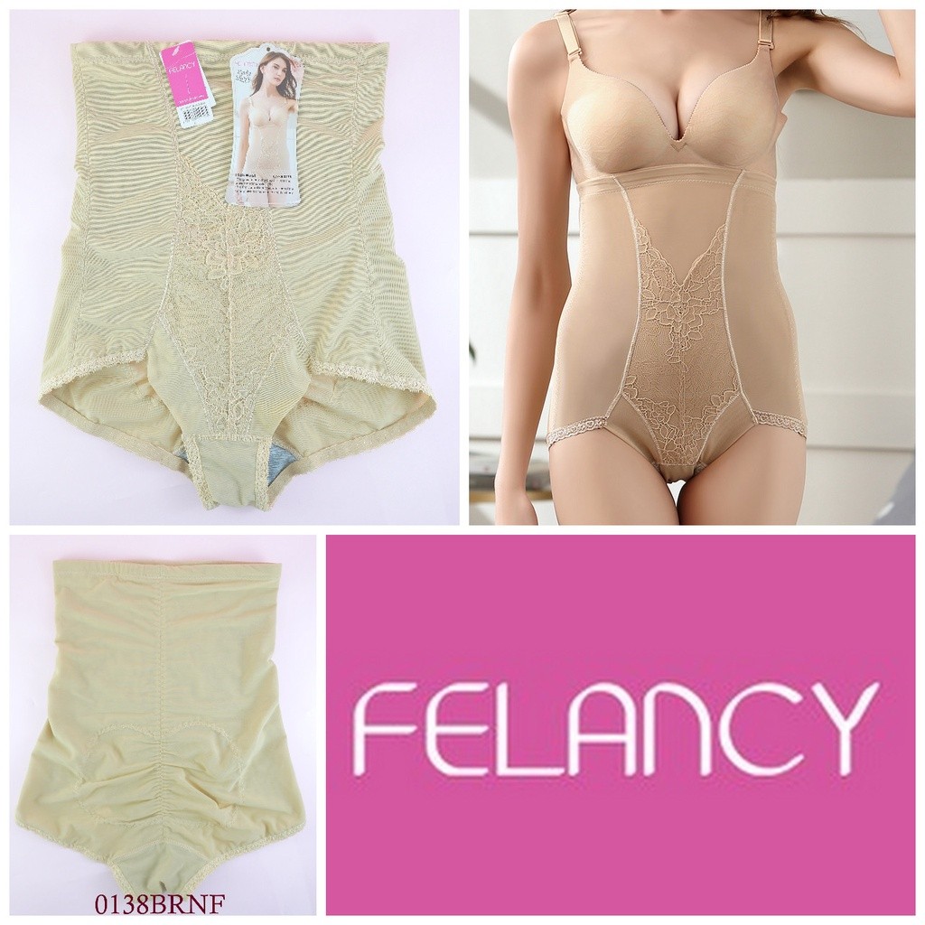 Korset Celana Wanita High Waist Maxi FELANCY Size M L XL QL 2XL Pakaian Dalam / Underwear 0138F By S
