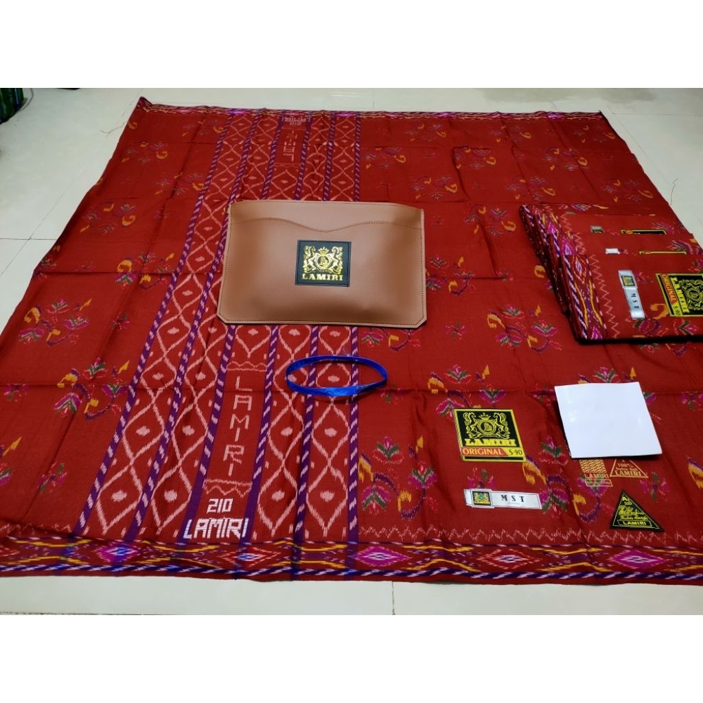 Sarung Lamiri S90 Full Sutra Basah 100% Original