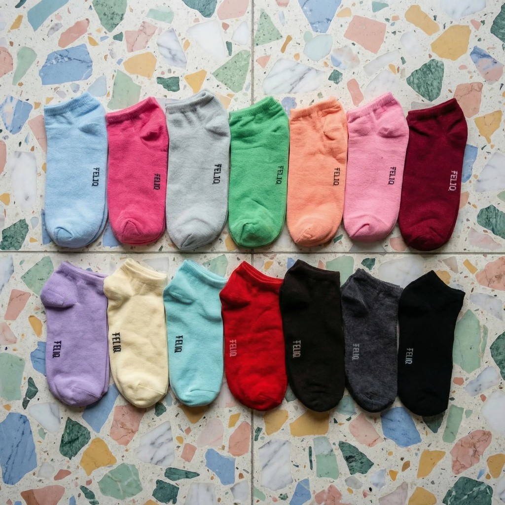 Kaos Kaki Pendek/Kaos Kaki Pendek Polos/Kaos Kaki Pria/Kaos Kaki Wanita/Kaos Kaki/Kaus Kaki pendek