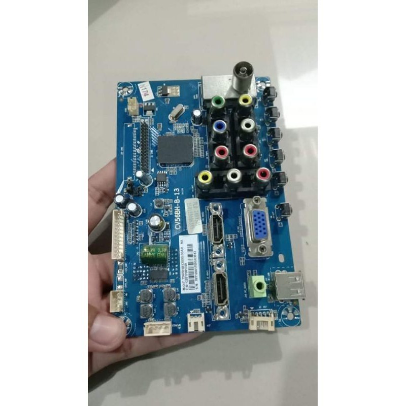 Mainboard - Mb - Motherboard - Mesin Tv Polytron PLD20D9501 - PLD-20D9501 - 20D9501