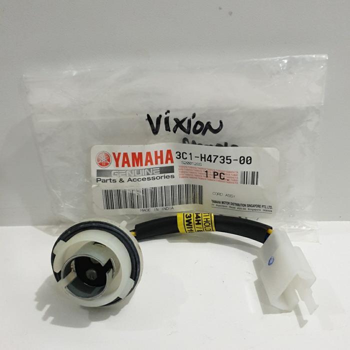 FITTING SOKET LAMPU BELAKANG VIXION OLD ORI ASLI YAMAHA 3C1-H4735-00