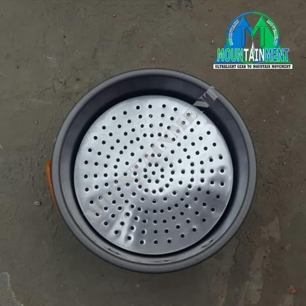 (Tidak Termasuk Panci) Langsang Nesting DS 101 200 300 Cooking Set Langseng Nasi Aluminium UL - DS 3