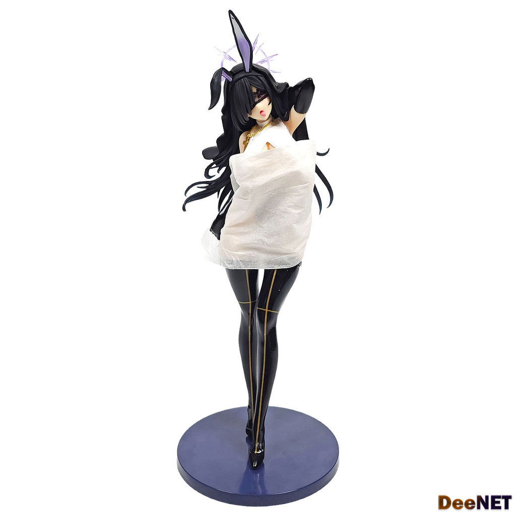 Black Nun Sister Bunny Girl BearPanda Dual Face Changeable 32cm Action Figure PVC D-XAC071