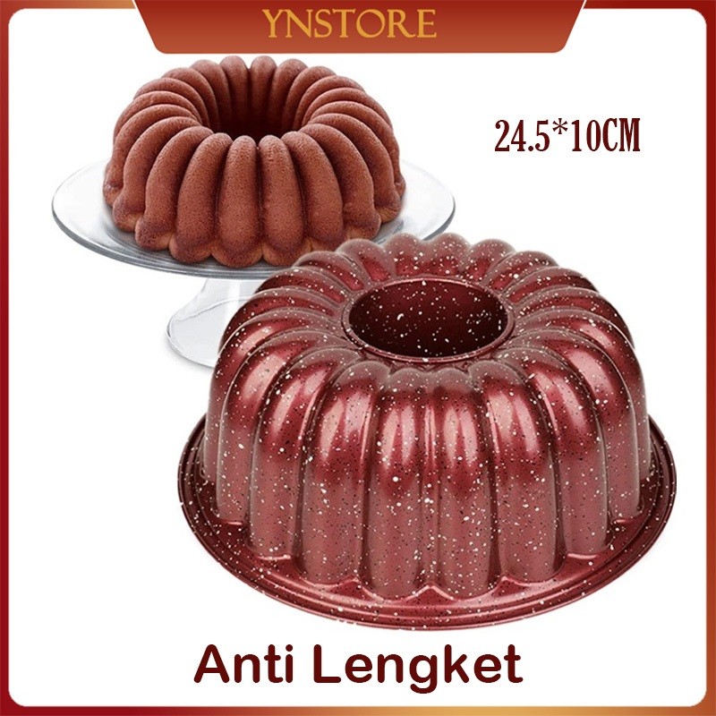 Loyang Kue Bolu Klasik Anti Lengket | Cetakan Marmer Kue Anti Lengket | Loyang Marmer Cetakan Kue Bo