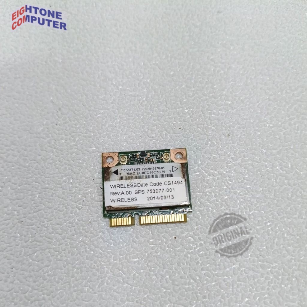 Wificard Wifi HP Pavilion 10 10-f 10-f01au 10-f001au