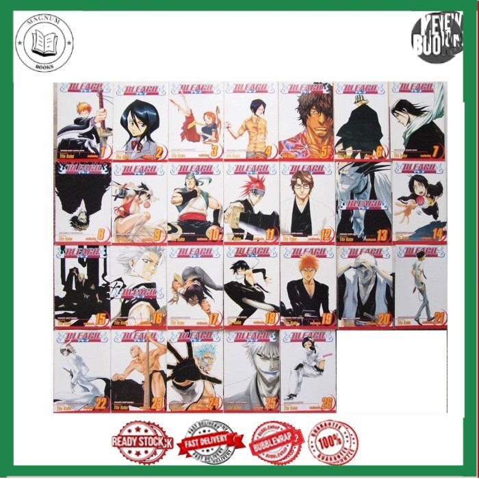 Manga Bleach, 74 Books series (English)