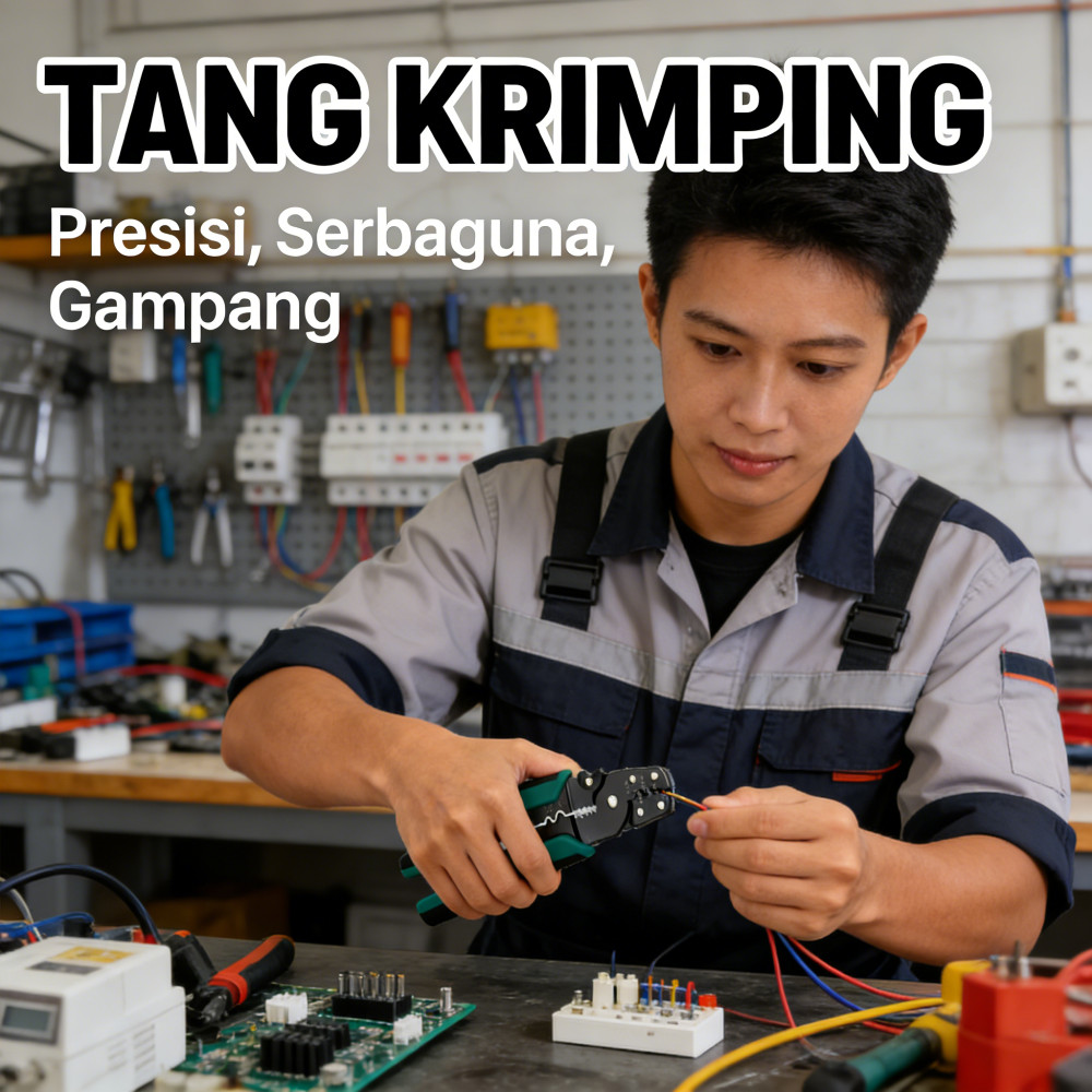 Skun Kabel Multifungsi Tang Krimping Press Tang Potong Tang Skun Kabel