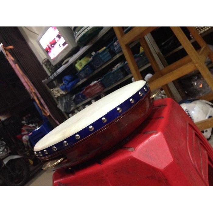 rebana hadroh jepara uk.30 cm kencer kuningan