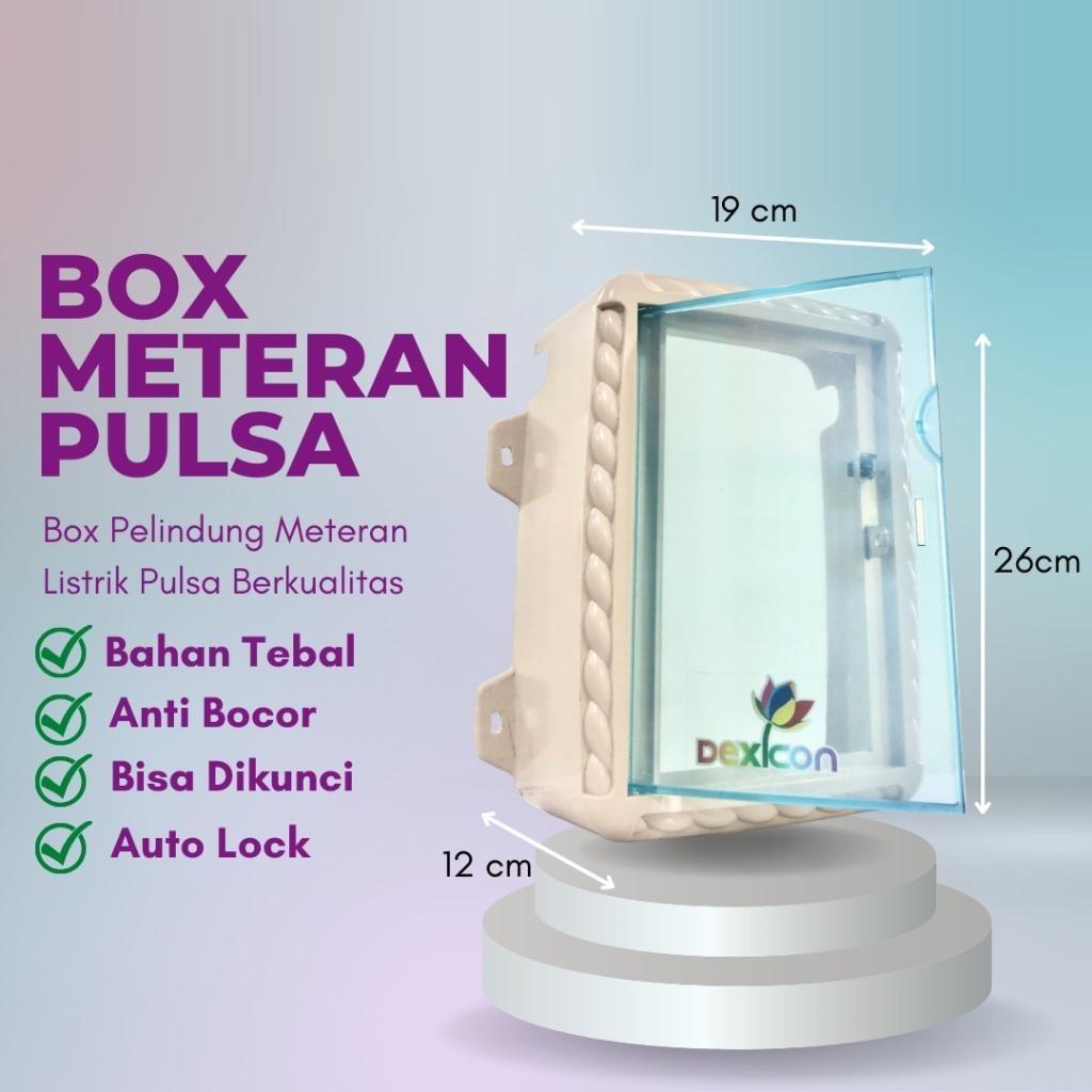 Box Meteran Listrik Dexicon / Box KWH / Tutup Pelindung Meteran Listrik PLN / Box Meteran Pulsa / Pe