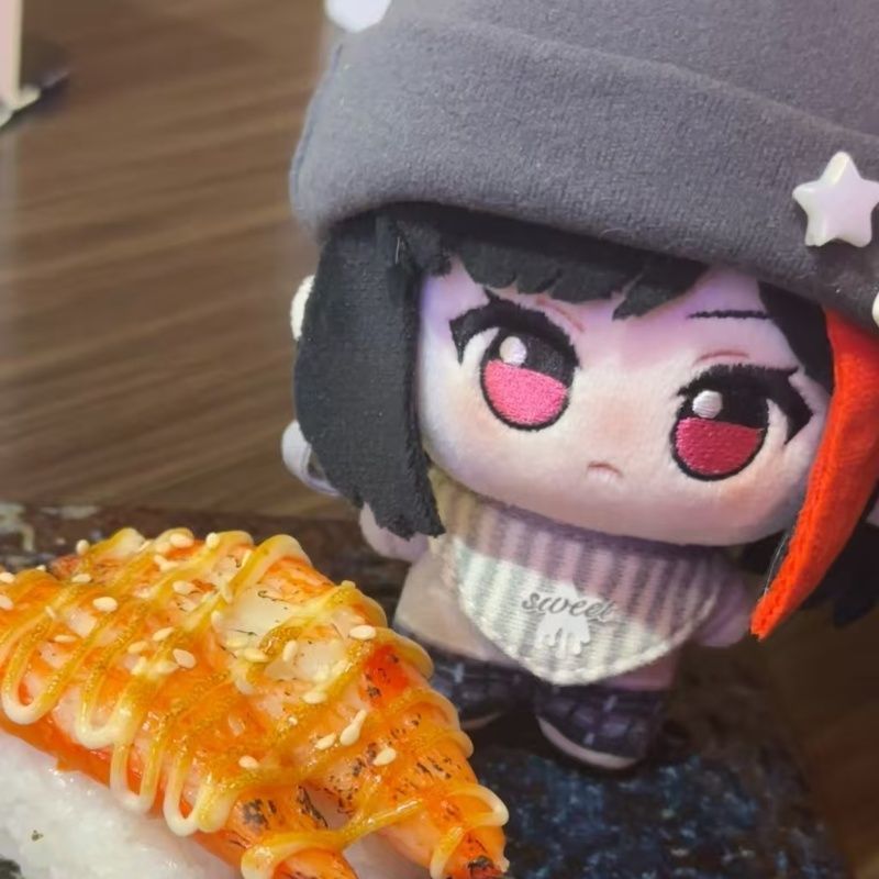 BanG Dream Mitake Ran Cosplay 10CM Anime Plush Stuffed Body Plushie Backpack Ornaments Pent Christma