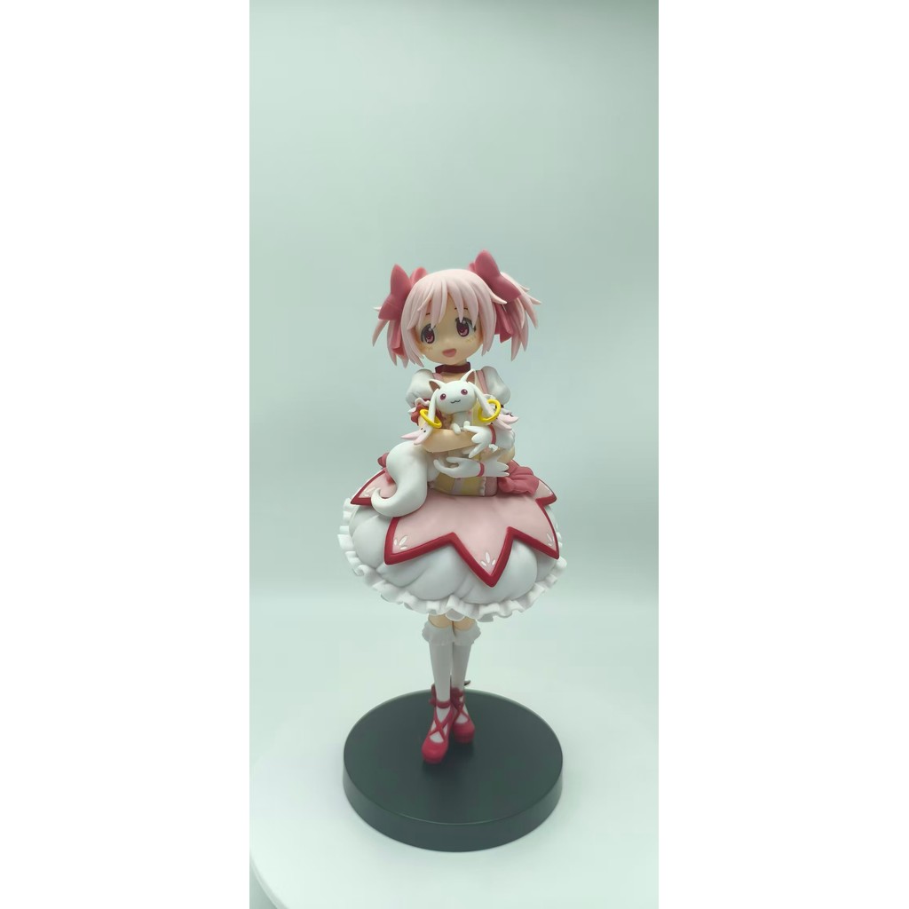 Japanese Version In Stock - Madoka Magica Wit Madoka Kaname  Kyubey Prize Figure