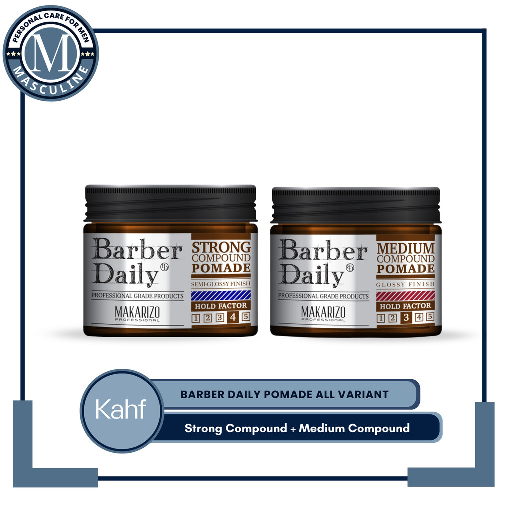 Barber Daily Pomade All Variant - Satuan