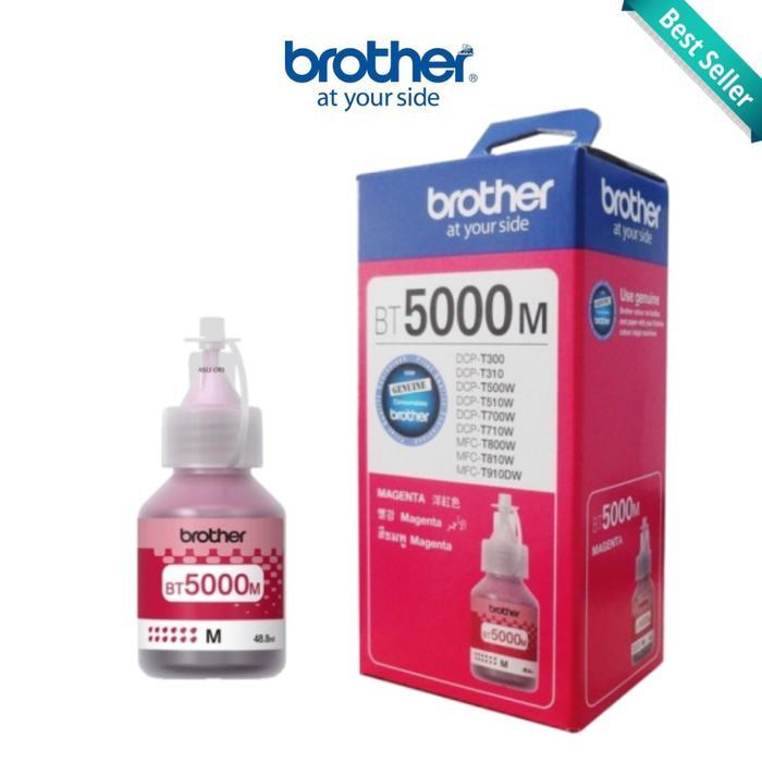 Tinta Brother BT5000 Magenta Original/Tinta Printer Brother BT5000(M) - Merah