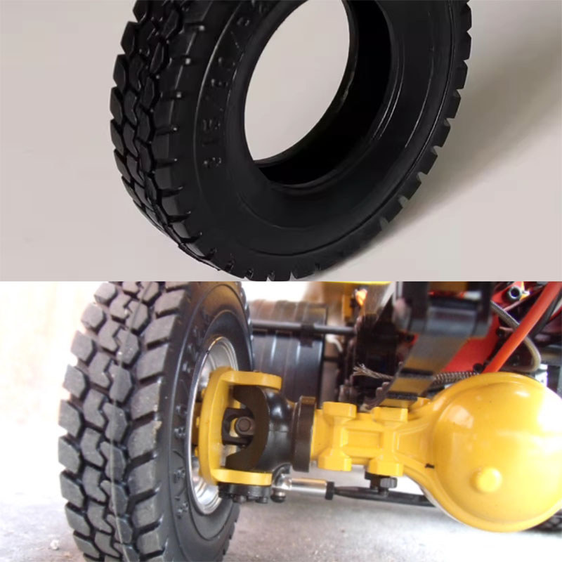1pc JDMODEL Tire 1/14 Remote Control Car For Tamiya Lesu For Scania Man Actros Volvo Car Parts Rc Tr