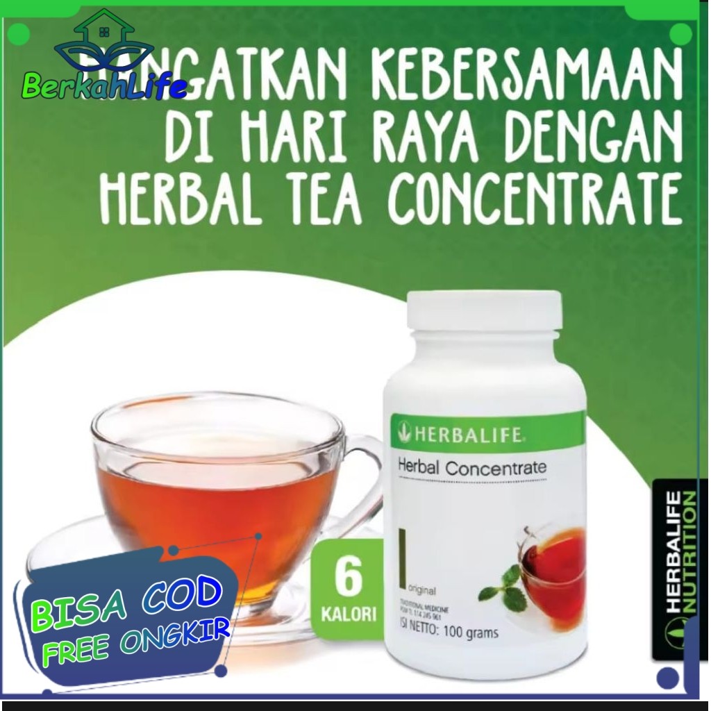 Herbalife Original 100% Teh Instan Penurun Berat Badan Teh herbalife thermo teh cocentrate herbalife