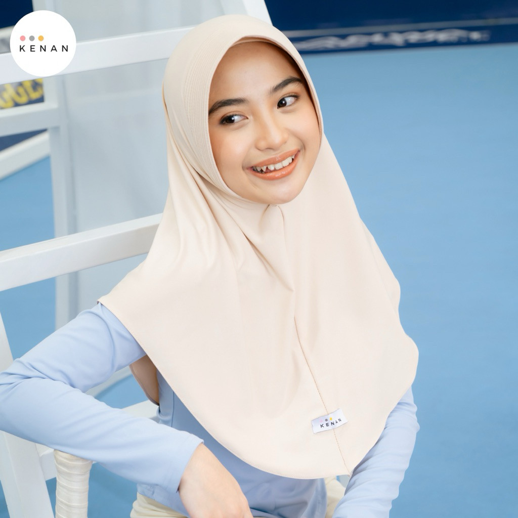 KENAN - Hijab Instan Bergo Daily Dzevada Size M Pet