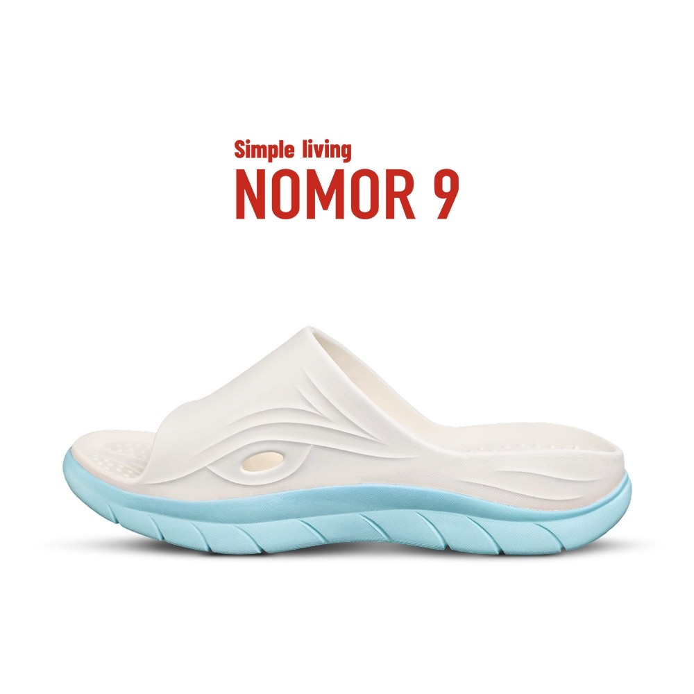 ( Brilio Mart ) NOMOR 9 DuoRelief Sandal rehabilitasi olahraga, Struktur Dual-Layer, Dukungan Lengku