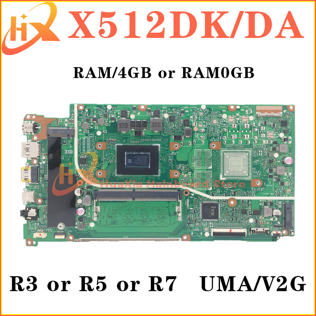 X512D Mainboard For ASUS X512DK M5050DA F512D X512DA A512DA A512DK S512DA X712DA X712DK Laptop Mothe