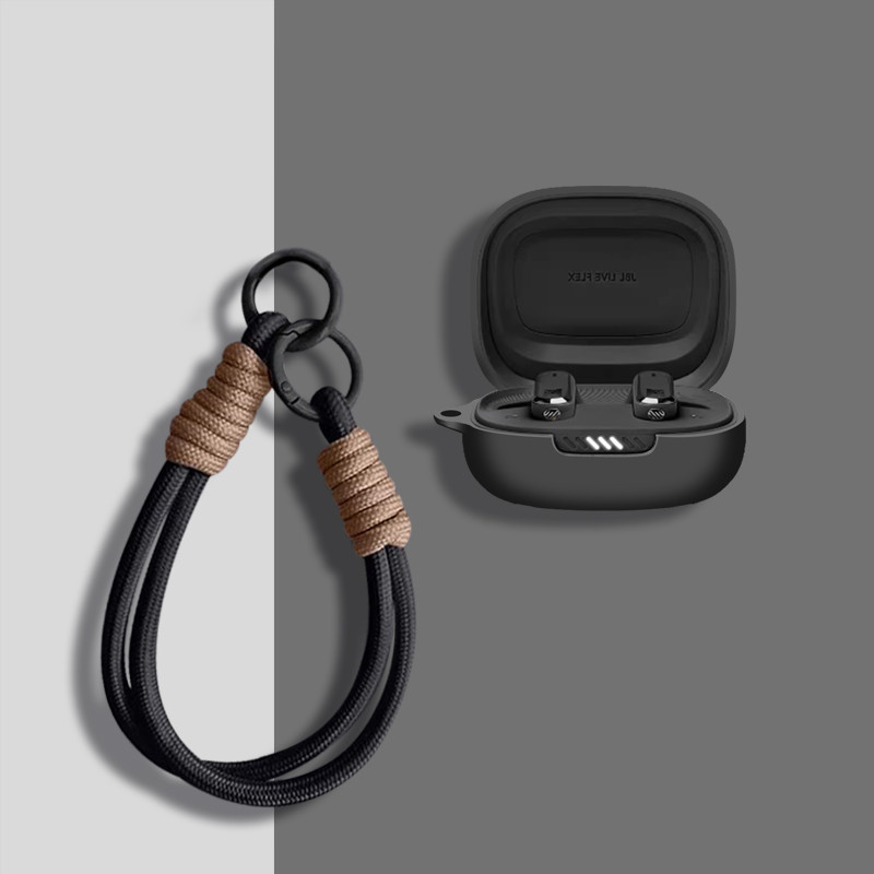 Fashion Rope Case For JBL Wave Flex Case Cute Solid Color Earphone Case for for JBL Live Pro Jbl Wav