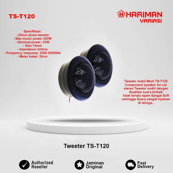 TWEETER MOBIL TS-T 120/TWEETER TS 120 - - - -