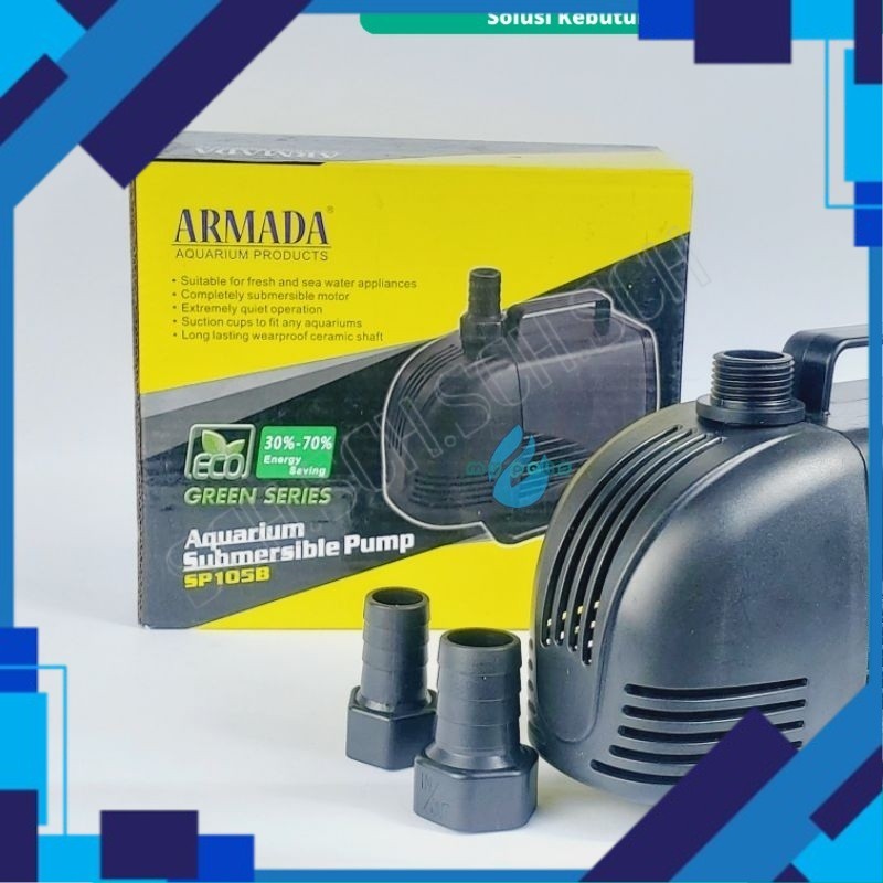 POMPA CELUP POMPA KOLAM AQUARIUM ARMADA 105B