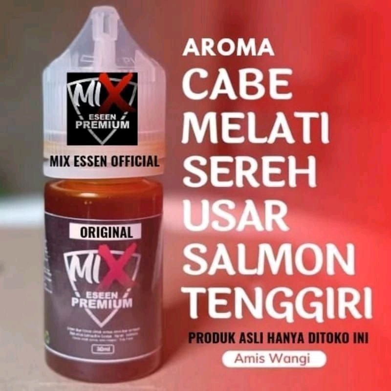 PER HUTANI 30 ML - Mix Essen CABE MELATI SEREH USAR SALMON TENGGIRI //indukan /