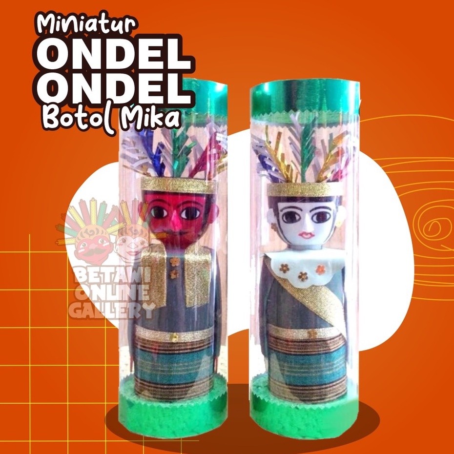 Ondel-Ondel Tabung Mika /Ondel Ondel / Ondel ondel betawi / Ondel ondel MIka