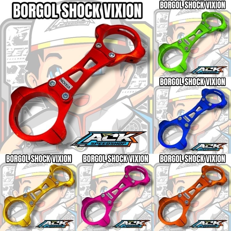 Borgol Shock Sekok Yamaha Vixion Borgol Shock Depan VIXION