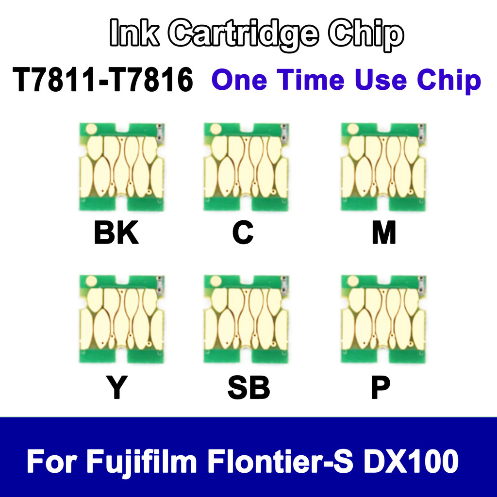 Newest T7811-T7816 Ink Cartridge ip For Fujifilm Frontier-S DX100 Printer One Time Use ip
