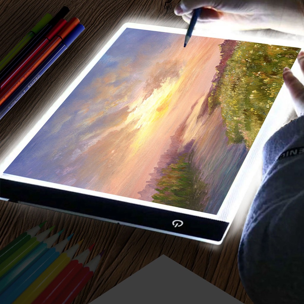 Back to Sool Saving! Portable Tracing LED Copy Board Light Box,Slim Light Pad, USB Power Copy Drawin