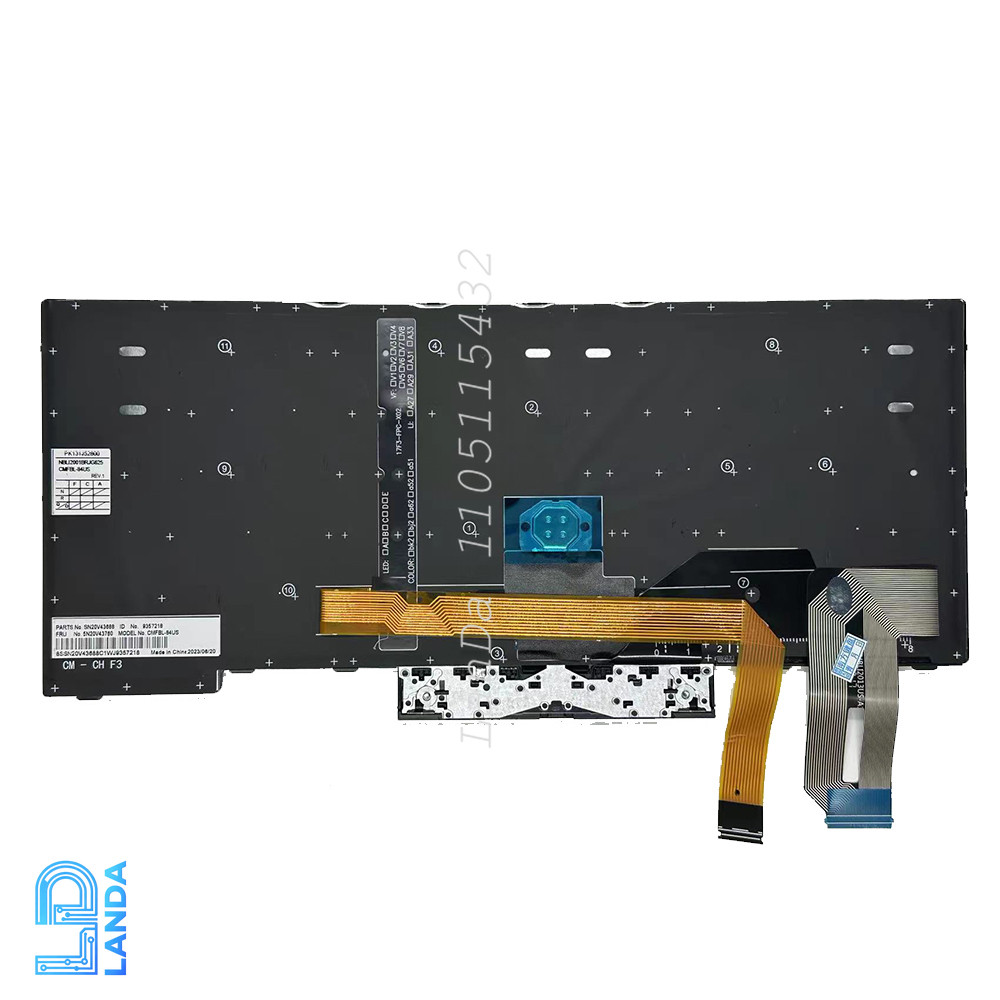 For Lenovo IBM Thinkpad T14 Gen1 P14s Gen2 5N20V43760 New US English Keyboard