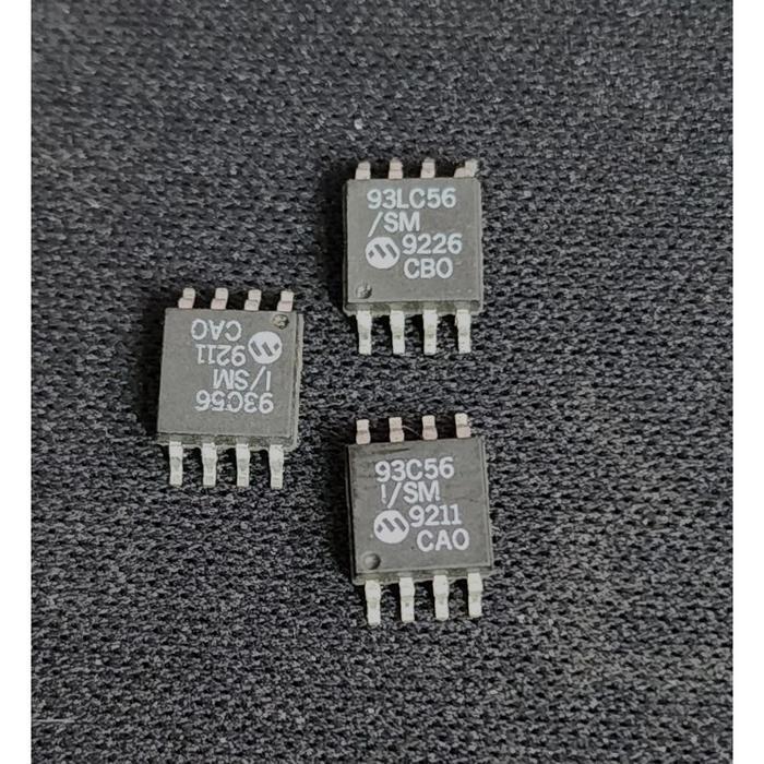 Komponen Integrated Circuit 93C56 93LC56 256x8 2k Microwire Serial CMOS EEPROM SOP8 SMD