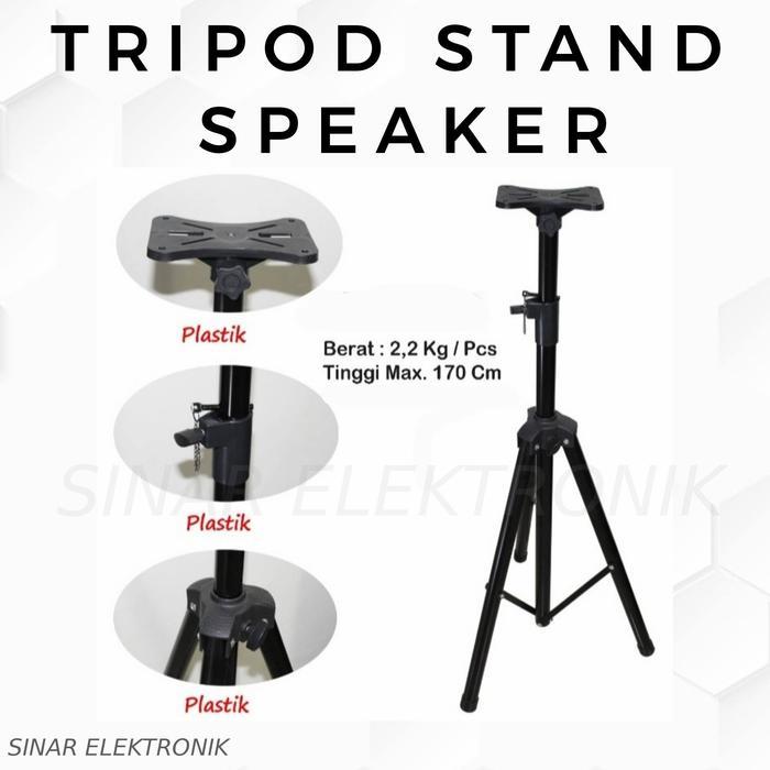 STAND SPEAKER / TRIPOD SPEAKER HIGH QUALITY - 1,7 M