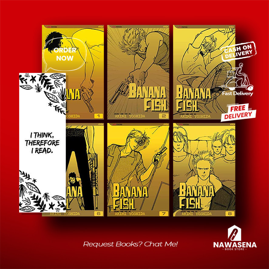 Banana Fish (19 book series) by Akimi Yoshida (English)