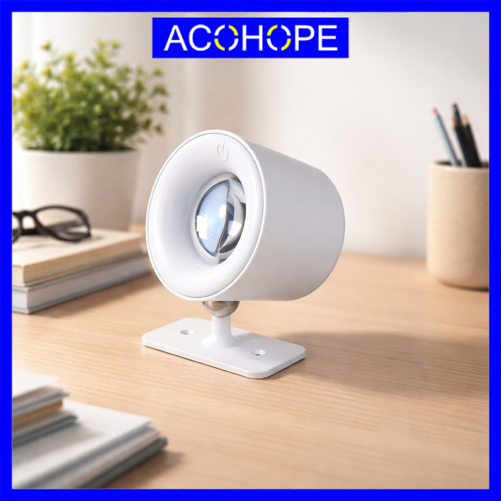 Acohope Lampu Baca Magnetik Wireless Led Spotlight Rechargeable 1800mAh - JG001