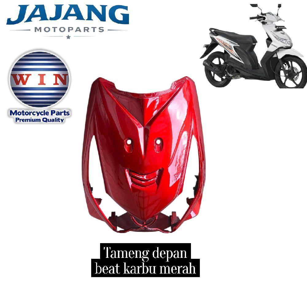 win tameng depan beat karbu merah glossy original win