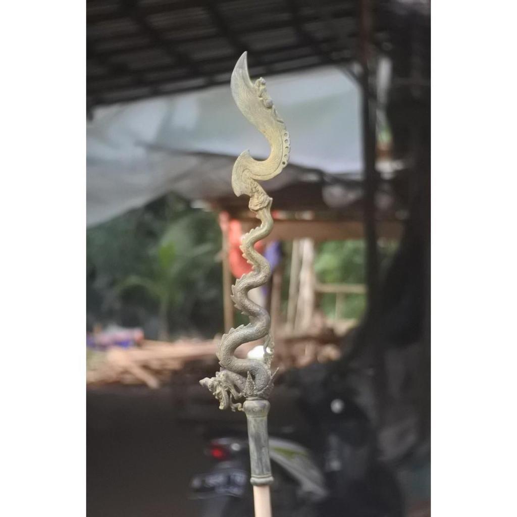 pataka kujang antik bahan perunggu hrg murah BM