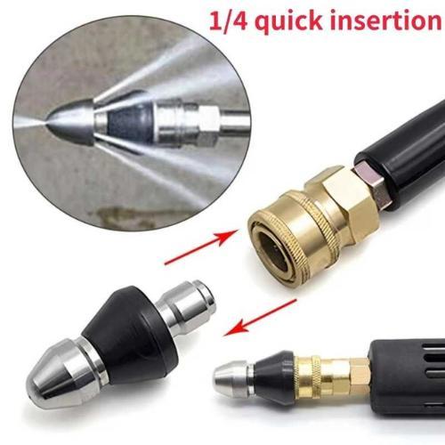 Nozzle Pembersih Pipa/ Pembersih Saluran Pipa Mampet Tekanan Tinggi 5000 PSI