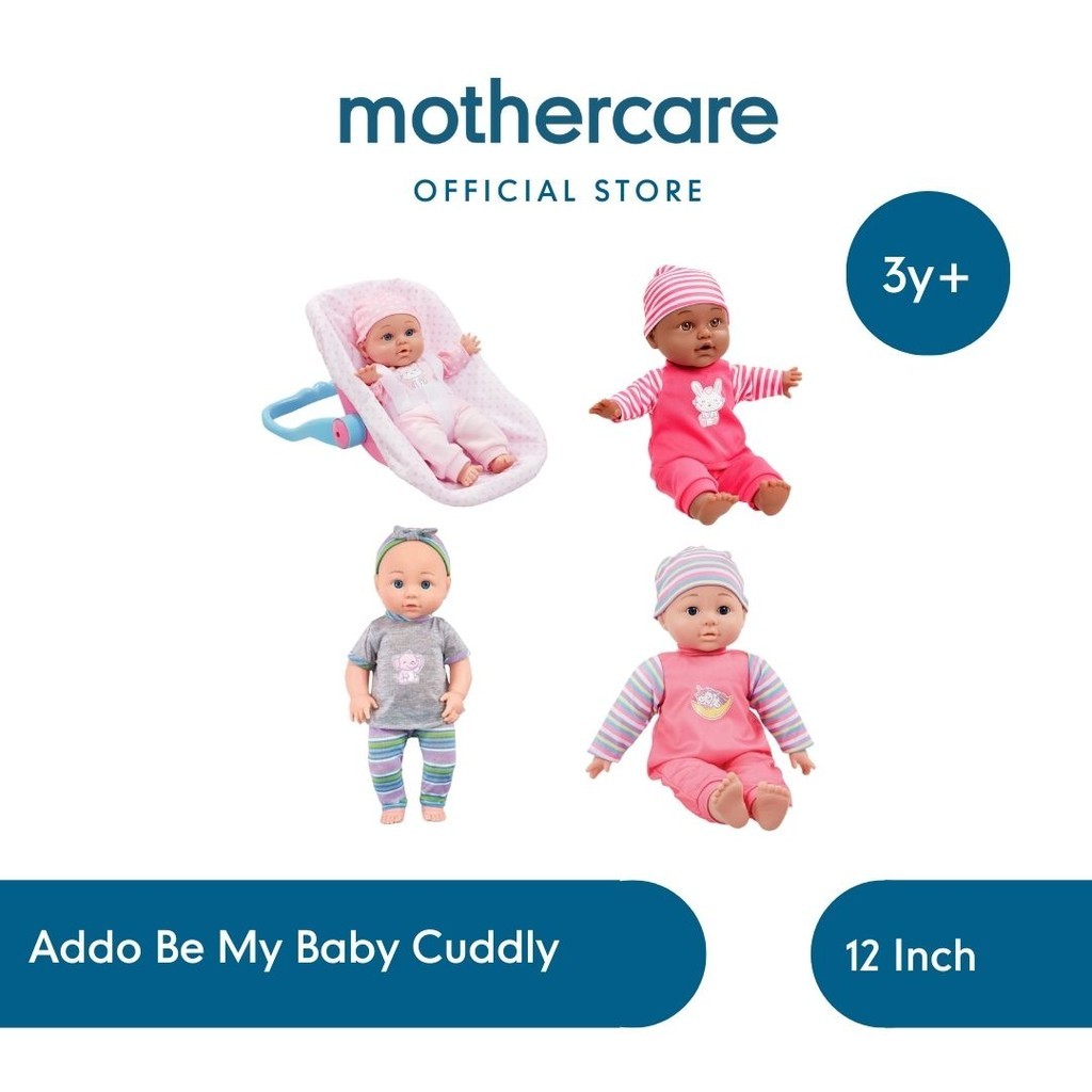 [NEW ARRIVAL] Addo Be My Baby Cuddly Doll - Mainan Boneka Mirip Bayi