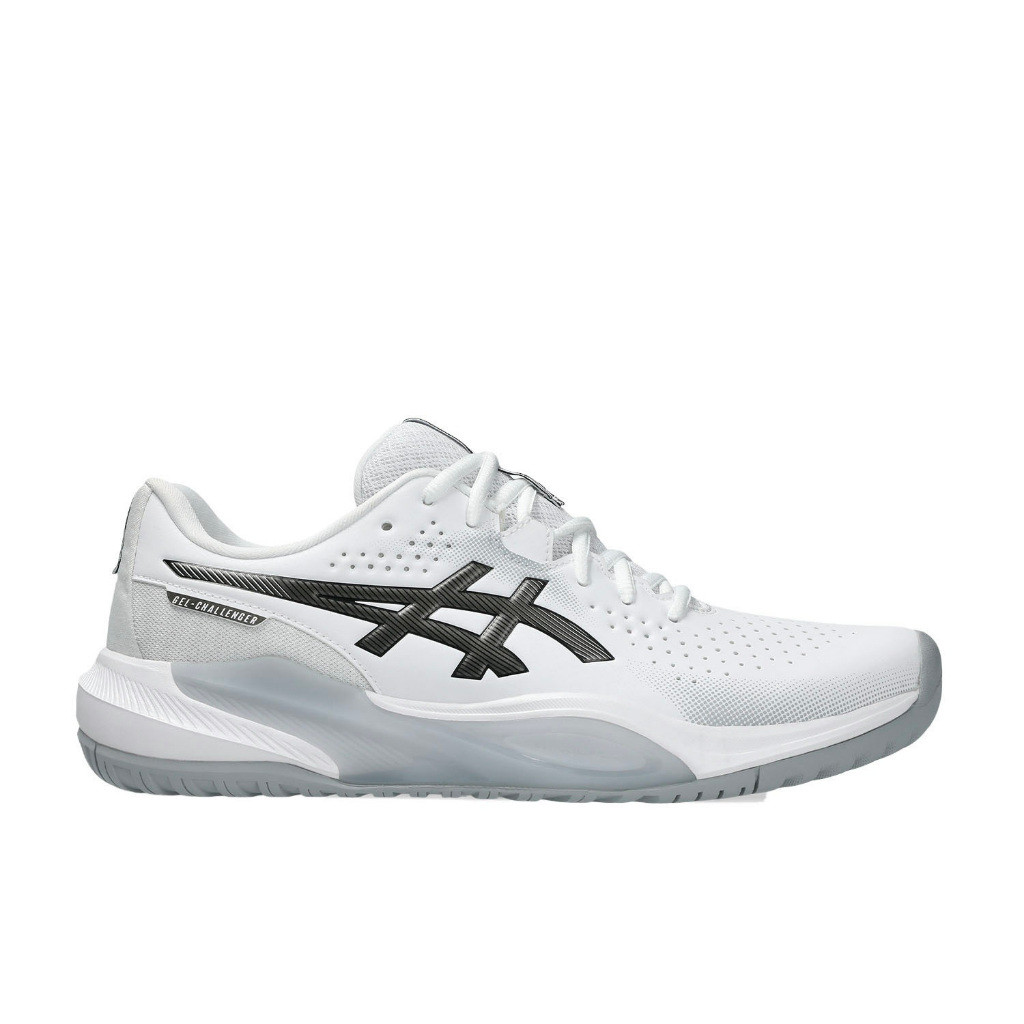 Sepatu Tenis Padel Pria Asics Gel-Challenger 15 White Gunmetal Original 1041A510-101