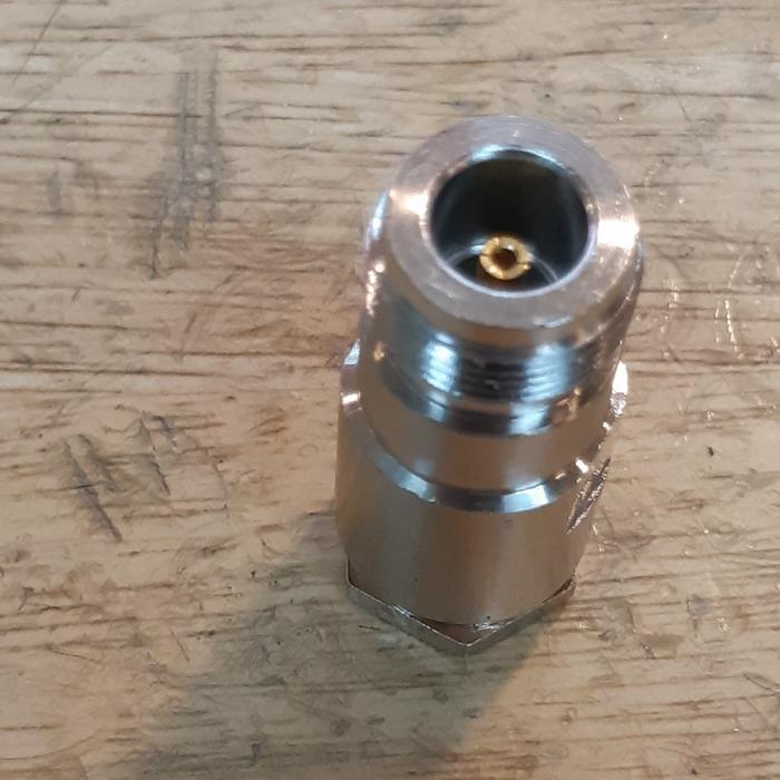 konektor n female tipe clamp untuk kabel rg8 lmr400 bagus