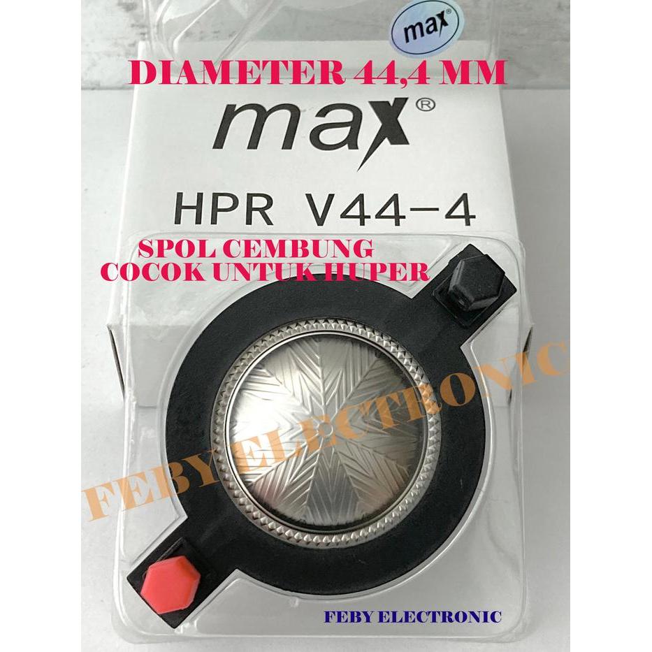 Spool Spol Spul Spull Tweeter 44.4 Binding Post Cembung BISA U/ HUPER