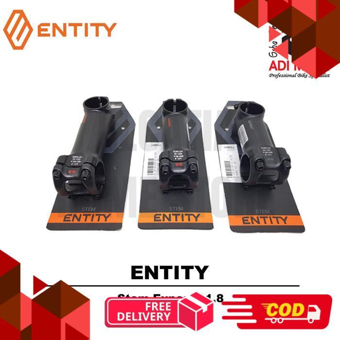 Entity Expert Stem Sepeda - Black Grey, 100mm