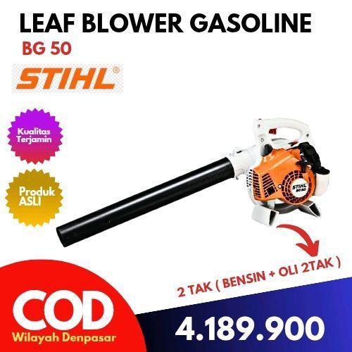 STIHL Mesin Leaf Blower Tangan BG 50 27.2 cc 13 Newton 60 m/sec 700 m3/h 70 dB 14000 rpm Bensin Camp